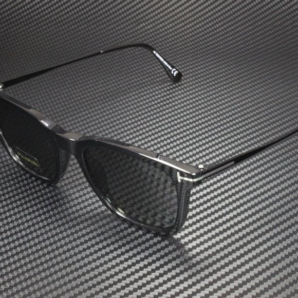 Tom Ford Polarized Smoke Sport Men's Sunglasses